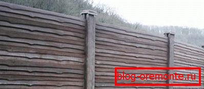 Pigmentované betonové oplocení Pigmentované betonové oplocení