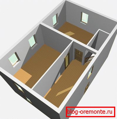 Určení plochy místnosti