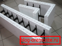Pěnové bloky pro nalévání betonu různých variant Pěnové bloky pro nalévání betonu různých variant