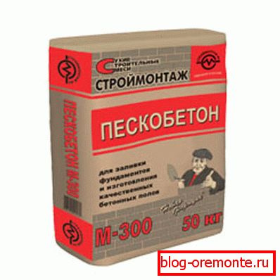 Peskobeton M300. Peskobeton M300.