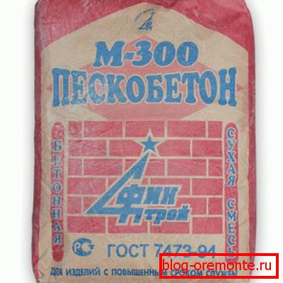 Peskobeton značky M300 Peskobeton značky M300