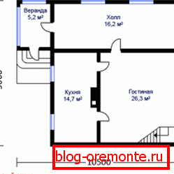 Dispozice 1. patro Dispozice 1. patro