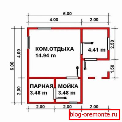 Dispozice s malým podkrovím Dispozice s malým podkrovím