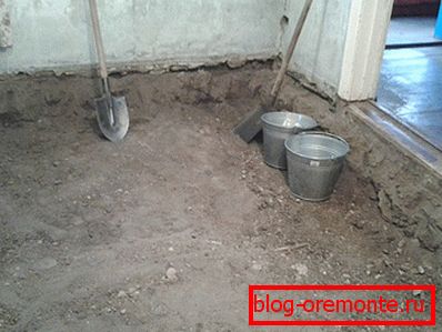 Příprava podlahy pro betonování