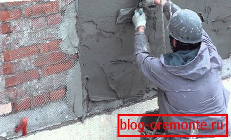 Příprava povrchu fasád