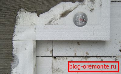 Krytí izolačního materiálu s ochrannou vrstvou omítky Krytí izolačního materiálu s ochrannou vrstvou omítky