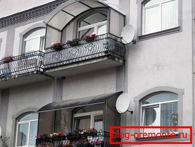 Druhy půlkruhovitých střech