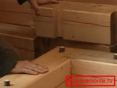 Přistávací korunky na dřevěných hmoždinkách Přistávací korunky na dřevěných hmoždinkách