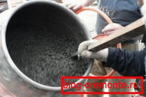Betonová příprava