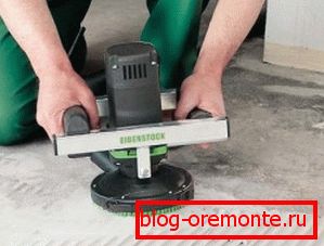 Použití ručního broušení Použití ručního broušení