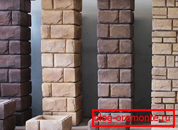 Příklad dekoračních vlastností částí betonu Příklad dekoračních vlastností částí betonu