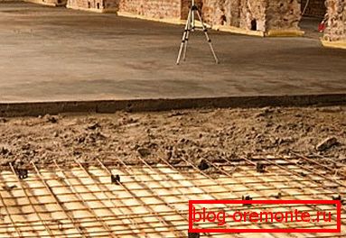 Příklad struktury správně vyrobené betonové podlahy Příklad struktury správně vyrobené betonové podlahy