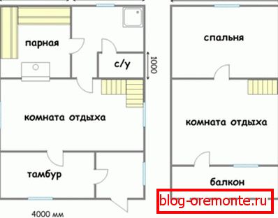 Projekt domu 6x9 z baru s manzardem (první a mansardové patro) Projekt domu 6x9 z baru s manzardem (první a mansardové patro)