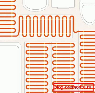 Projekt elektrického podlahového vytápění