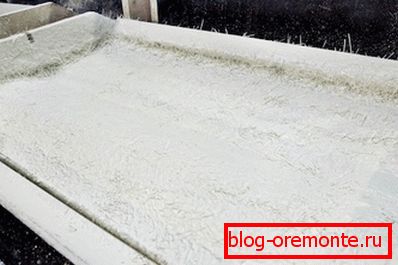 Výroba betonu ze skleněných vláken postřikem Výroba betonu ze skleněných vláken postřikem