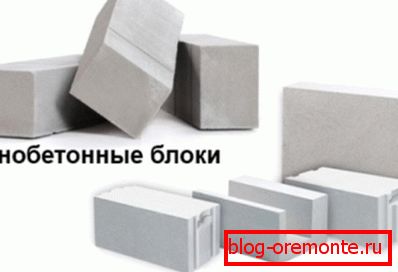 Různé typy bloků Různé typy bloků