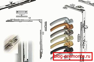 Komponenty pro dveře z PVC Komponenty pro dveře z PVC