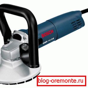 Ruční bruska na beton od společnosti Bosch Ruční bruska na beton od společnosti Bosch