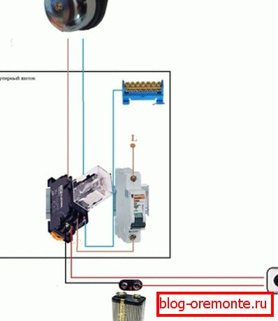 Schéma připojení akumulátoru Schéma připojení akumulátoru