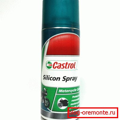 Silikonové mazivo je vhodné pro použití - prodává se jako sprej Silikonové mazivo je vhodné pro použití - prodává se jako sprej