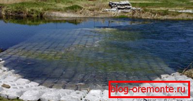 Vytvoření přechodu bez použití pontonů Vytvoření přechodu bez použití pontonů