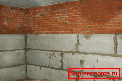 Betonové stěny sklepa Betonové stěny sklepa