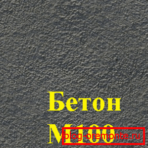 Struktura betonu M100 Struktura betonu M100