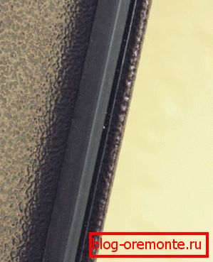 Magnetické těsnění zvukotěsné vchodové dveře