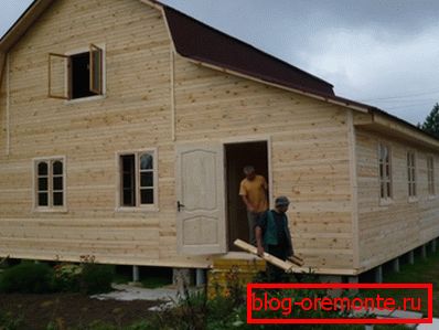 Tepelně úsporný dům je téměř připraven Tepelně úsporný dům je téměř připraven