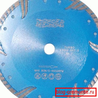 Turbo diamantové kolo Turbo diamantové kolo