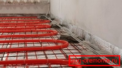 Betonování potrubí