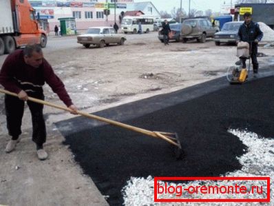 Ruční pokládka. Ruční pokládka.