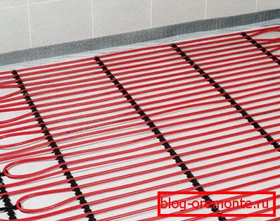 Elektrické instalace podlahy