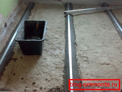 Instalace majáků Instalace majáků