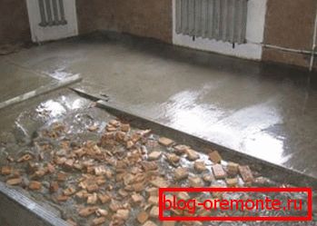 Betonové podlahové zařízení Betonové podlahové zařízení