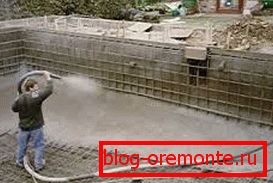 Evakuace betonu. Foto Evakuace betonu. Foto
