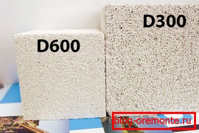 Vizuální rozdíly materiálu s různou hustotou Vizuální rozdíly materiálu s různou hustotou