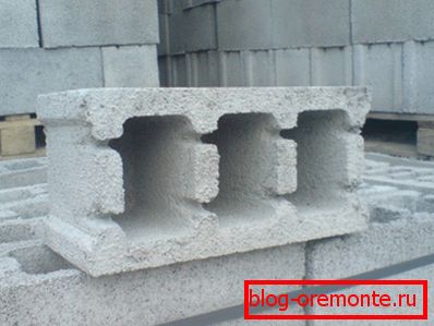 Vzhled typického bloku skvrny Vzhled typického bloku skvrny