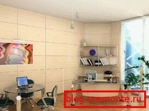 Interiér domu laminátového dýhového řeziva - můžete použít jakýkoliv materiál Interiér domu laminátového dýhového řeziva - můžete použít jakýkoliv materiál