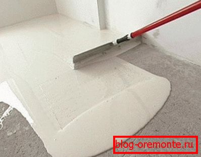 Vyrovnávací beton se samonivelační hmotou Vyrovnávací beton se samonivelační hmotou