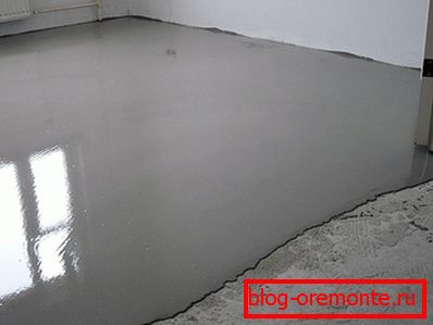 Podlahová betonová podlaha