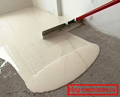 Vyrovnávání povrchu pomocí vyrovnávací směsi Vyrovnávání povrchu pomocí vyrovnávací směsi