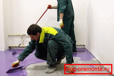 Vyplňte a vyrovnejte vrstvu