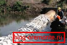 Ochrana potrubí umístěného ve vodě pomůže zamezit poškození při zaplavených řekách nebo bude chránit před pohybujícími se předměty Ochrana potrubí umístěného ve vodě pomůže zamezit poškození při zaplavených řekách nebo bude chránit před pohybujícími se předměty