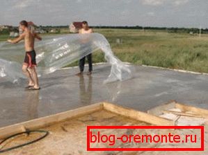Chraňte beton před předčasným vysycháním Chraňte beton před předčasným vysycháním