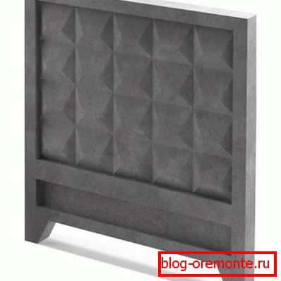 Železobetonový plot pro průmyslové využití Železobetonový plot pro průmyslové využití
