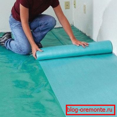 Zvuková izolace na betonové podlaze pod laminátem Zvuková izolace na betonové podlaze pod laminátem